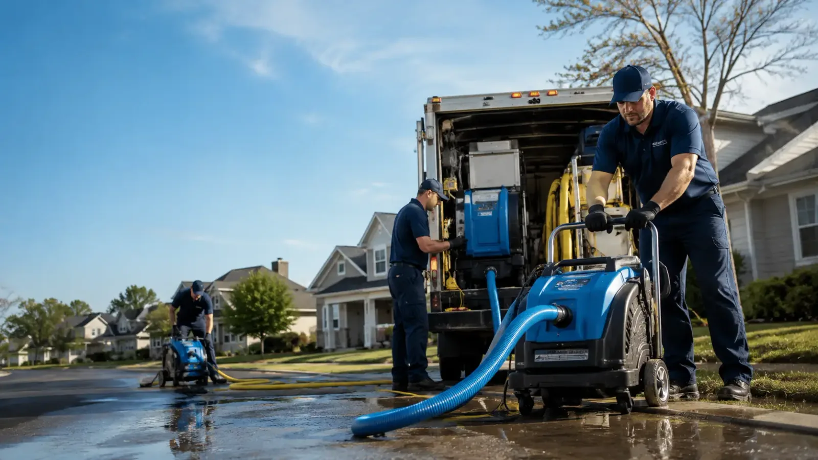 Flood Damage Cleanup in Jermyn, TX